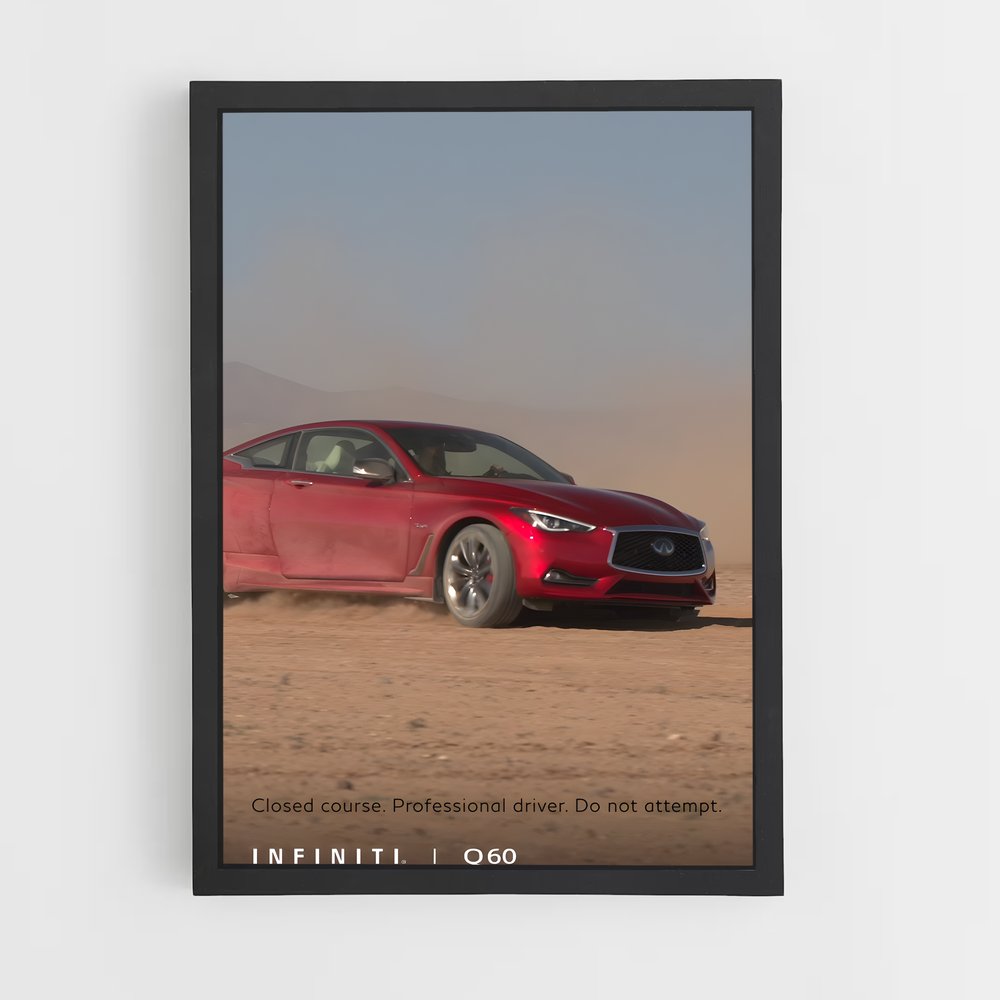 Poster Infino Racing – affiche Infiniti (vue 2)